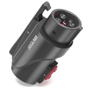 NACS to J1772 Adapter, Max 80Amp 250V J1772 EV Charging Adapter to Tesla Charger